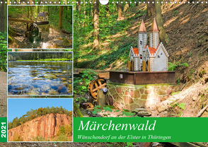 Märchenwald Wünschendorf an der Elster in Thürigen (Wandkalender 2021 DIN A3 quer) von Waurick,  Kerstin