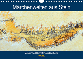 Märchenwelten aus Stein – Manganoxid-Dendriten aus Solnhofen (Wandkalender 2020 DIN A4 quer) von Frost,  Anja