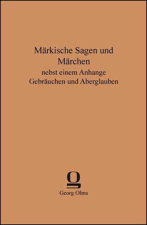 Märkische Sagen und Märchen von Kuhn,  Adalbert