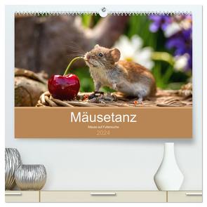 Mäusetanz (hochwertiger Premium Wandkalender 2024 DIN A2 quer), Kunstdruck in Hochglanz von Geisdorf Photography,  Linda