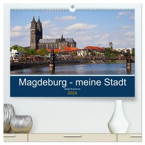 Magdeburg – meine Stadt (hochwertiger Premium Wandkalender 2024 DIN A2 quer), Kunstdruck in Hochglanz von Bussenius,  Beate