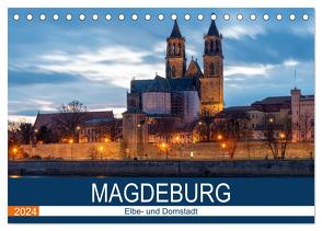 Magdeburg (Tischkalender 2024 DIN A5 quer), CALVENDO Monatskalender von Schulz,  Stephan