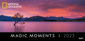 Magic Moments Panorama National Geographic Kalender 2023. Großer Foto-Wandkalender XXL Landschaften-Kalender 2023 mit atemberaubenden Fotos. 68×33 cm Querformat. von Harenberg