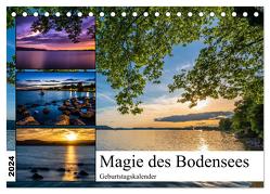 Magie des Bodensees (Tischkalender 2024 DIN A5 quer), CALVENDO Monatskalender von Alexander Kunze,  Marc