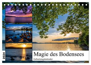 Magie des Bodensees (Tischkalender 2024 DIN A5 quer), CALVENDO Monatskalender von Alexander Kunze,  Marc