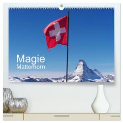 Magie Matterhorn (hochwertiger Premium Wandkalender 2024 DIN A2 quer), Kunstdruck in Hochglanz von Dietsch,  Monika