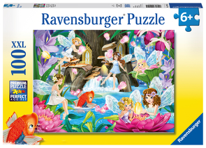 Ravensburger Kinderpuzzle – 10942 Magische Feennacht – Feen-Puzzle für Kinder ab 6 Jahren, mit 100 Teilen im XXL-Format von Gentili,  Maria Rita