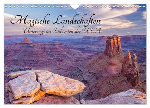 Magische Landschaften – Unterwegs im Südwesten der USA (Wandkalender 2024 DIN A4 quer), CALVENDO Monatskalender von Kluge,  Wolfram