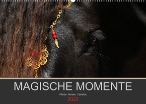 Magische Momente – Pferde Horses Caballos (Wandkalender 2023 DIN A2 quer) von Eckerl Tierfotografie www.petraeckerl.com,  Petra