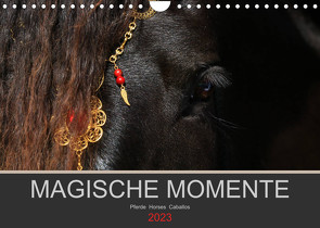 Magische Momente – Pferde Horses Caballos (Wandkalender 2023 DIN A4 quer) von Eckerl Tierfotografie www.petraeckerl.com,  Petra