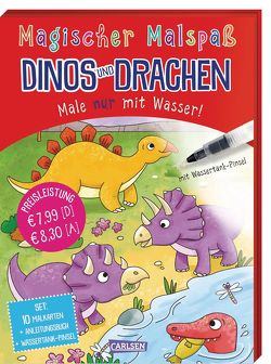 Magischer Malspaß: Dinos und Drachen von Poitier,  Anton