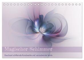 Magischer Schimmer (Tischkalender 2024 DIN A5 quer), CALVENDO Monatskalender von Schönberger,  Susanne