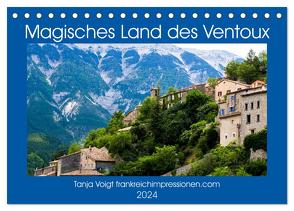 Magisches Land des Ventoux (Tischkalender 2024 DIN A5 quer), CALVENDO Monatskalender von Voigt,  Tanja