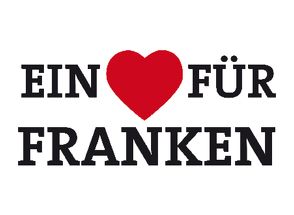 Magnet »Ein Herz für Franken«