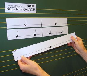 Magnetische Notenpyramide von Leuchtner,  Martin, Waizmann,  Bruno