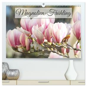 Magnolien-Frühling (hochwertiger Premium Wandkalender 2024 DIN A2 quer), Kunstdruck in Hochglanz von Kruse,  Gisela