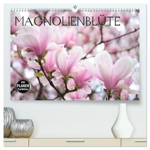 Magnolienblüte (hochwertiger Premium Wandkalender 2024 DIN A2 quer), Kunstdruck in Hochglanz von Kruse,  Gisela