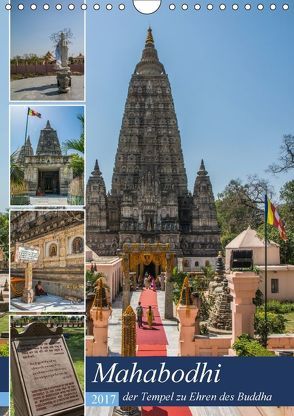 Mahabodhi – der Tempel zu Ehren des Buddha (Wandkalender immerwährend DIN A4 hoch) von Santanna - www.Indien-Besuchen.de,  Ricardo