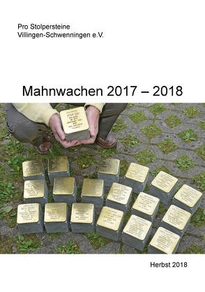 Mahnwachen 2017-2018 von Pro Stolpersteine Villingen-Schwenningen e. V.,  Engelke,  Friedrich