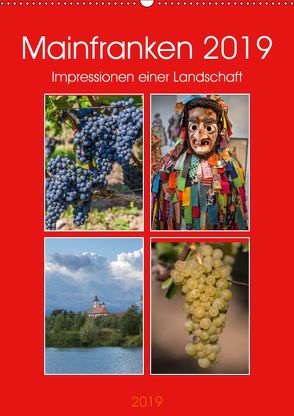 Mainfranken 2019 (Wandkalender 2019 DIN A2 hoch) von Will,  Hans