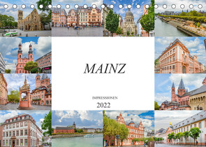 Mainz Impressionen (Tischkalender 2022 DIN A5 quer) von Meutzner,  Dirk