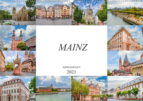 Mainz Impressionen (Wandkalender 2021 DIN A2 quer) von Meutzner,  Dirk