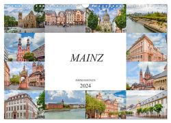 Mainz Impressionen (Wandkalender 2024 DIN A3 quer), CALVENDO Monatskalender von Meutzner,  Dirk