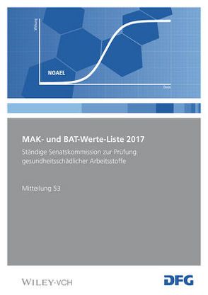 MAK- und BAT-Werte-Liste / MAK- und BAT-Werte-Liste 2017