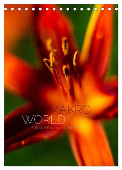 Makro World (Tischkalender 2024 DIN A5 hoch), CALVENDO Monatskalender von Peter,  Ansgar