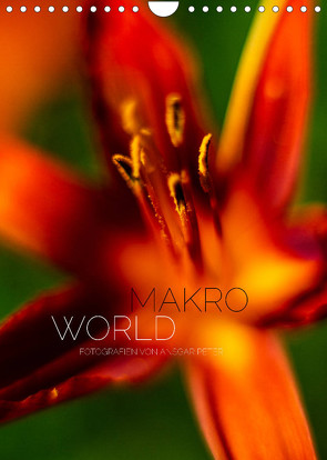 Makro World (Wandkalender 2023 DIN A4 hoch) von Peter,  Ansgar