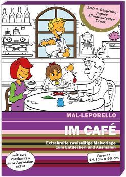 Mal-Leporello: Im Café von Schmied,  Andreas