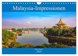 Malaysia-Impressionen (Wandkalender 2024 DIN A4 quer), CALVENDO Monatskalender von Eppele,  Klaus