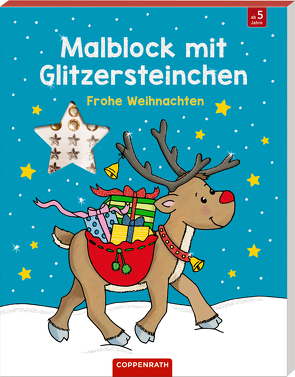 Malblock mit Glitzersteinchen von Bellermann,  Lena Maria