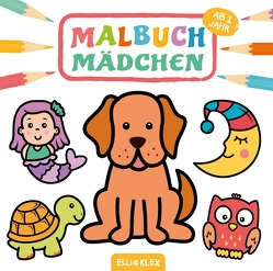 Malbuch ab 1 Jahr Mädchen von Klex,  Elli &