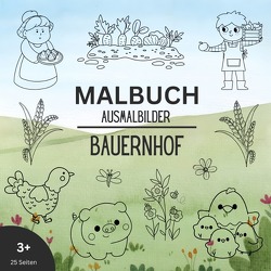 Malbuch Ausmalbilder Bauernhof von Sim,  Dagmar