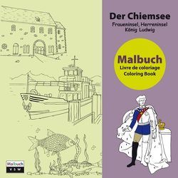 Malbuch Der Chiemsee von Wagner,  Michael