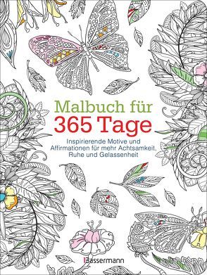 Malbuch für 365 Tage von Kretschmer,  Ulrike, Pinder,  Andrew