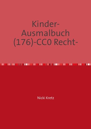 Malbuch für Kinder 176 von Kretz,  Nicki