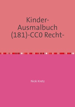 Malbuch für Kinder 181 von Kretz,  Nicki