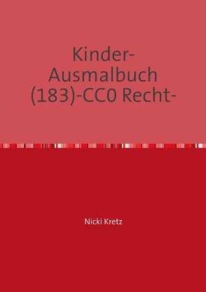 Malbuch für Kinder 183 von Kretz,  Nicki