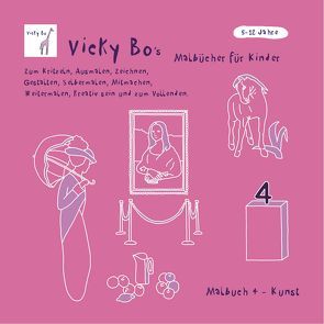 Malbuch Kunst von Vicky Bo