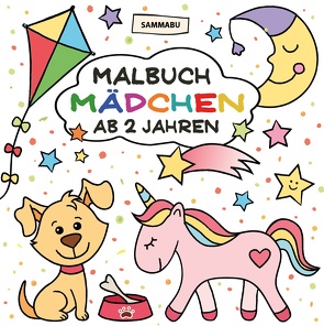 Malbuch Mädchen ab 2 Jahren von Edition,  Sammabu