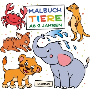 Malbuch Tiere ab 2 Jahren