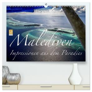 Malediven Impressionen aus dem Paradies (hochwertiger Premium Wandkalender 2024 DIN A2 quer), Kunstdruck in Hochglanz von Marufke,  Thomas