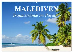 Malediven – Traumstrände im Paradies (Wandkalender 2024 DIN A2 quer), CALVENDO Monatskalender von Stanzer,  Elisabeth