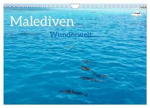 MALEDIVEN Wunderwelt (Wandkalender 2024 DIN A4 quer), CALVENDO Monatskalender von photografie-iam.ch,  photografie-iam.ch