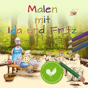 Malen mit Ida und Fritz von Anders,  Lila, Shone,  Brad