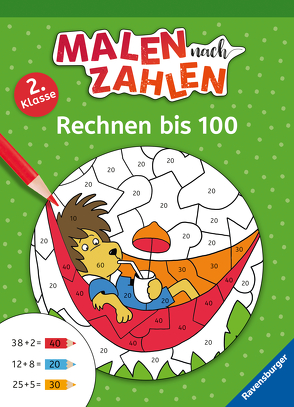 Malen nach Zahlen, 2. Kl.: Rechnen bis 100 von Hagemann,  Antje