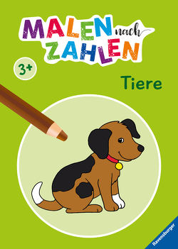 Malen nach Zahlen ab 3: Tiere von Merle,  Katrin