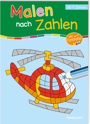 Malen nach Zahlen. Ab 7 Jahren von Popovic,  Vladimir